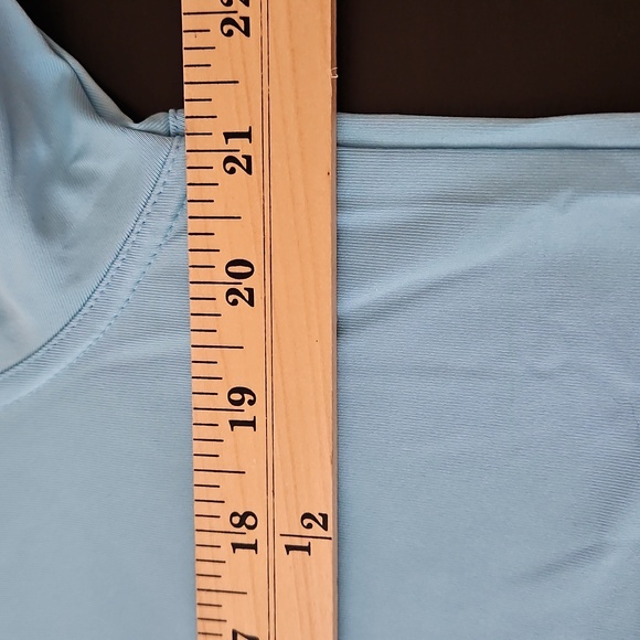 J McLaughlin Mens Aqua Polo,  Size Medium - Picture 5 of 8